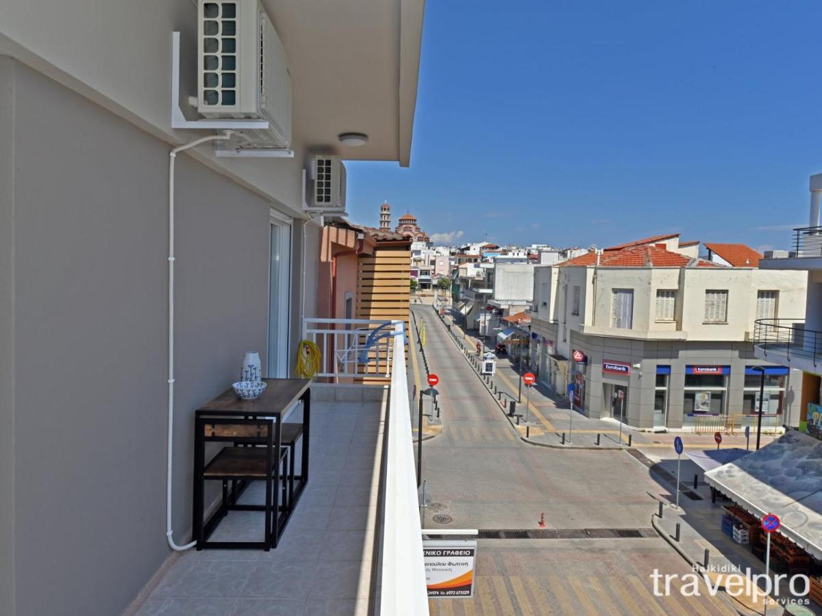 Marianthi Apartment By Rentalspro Services - Nea Moudania Halkidiki מראה חיצוני תמונה