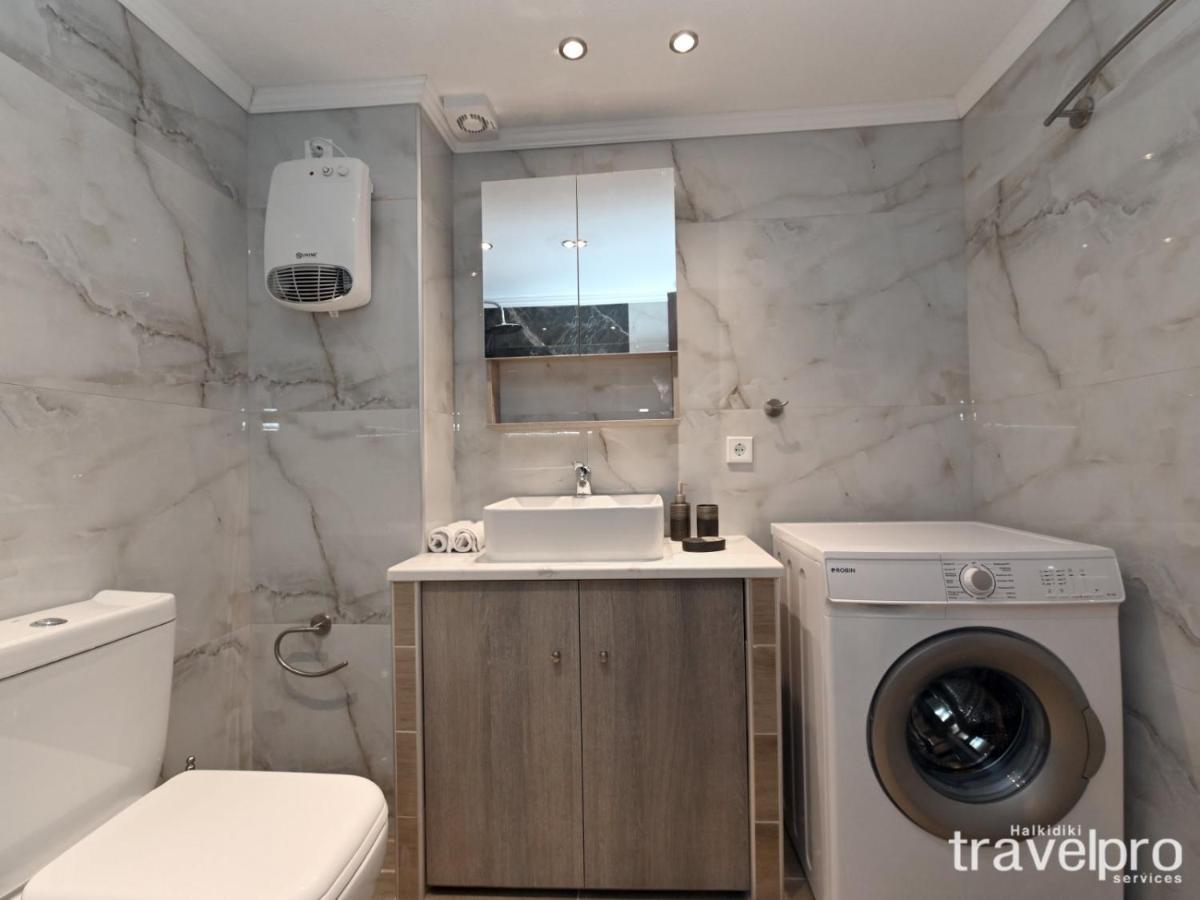Marianthi Apartment By Rentalspro Services - Nea Moudania Halkidiki מראה חיצוני תמונה