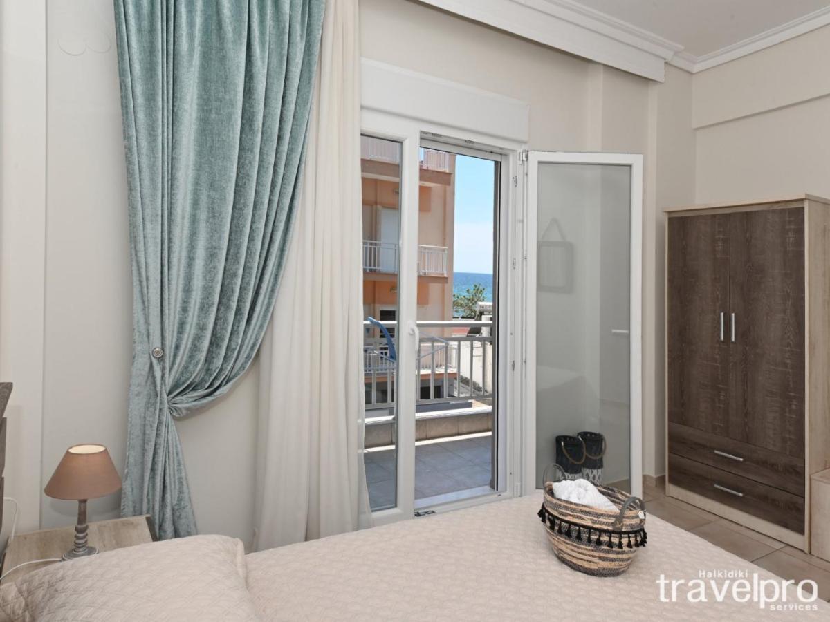 Marianthi Apartment By Rentalspro Services - Nea Moudania Halkidiki מראה חיצוני תמונה