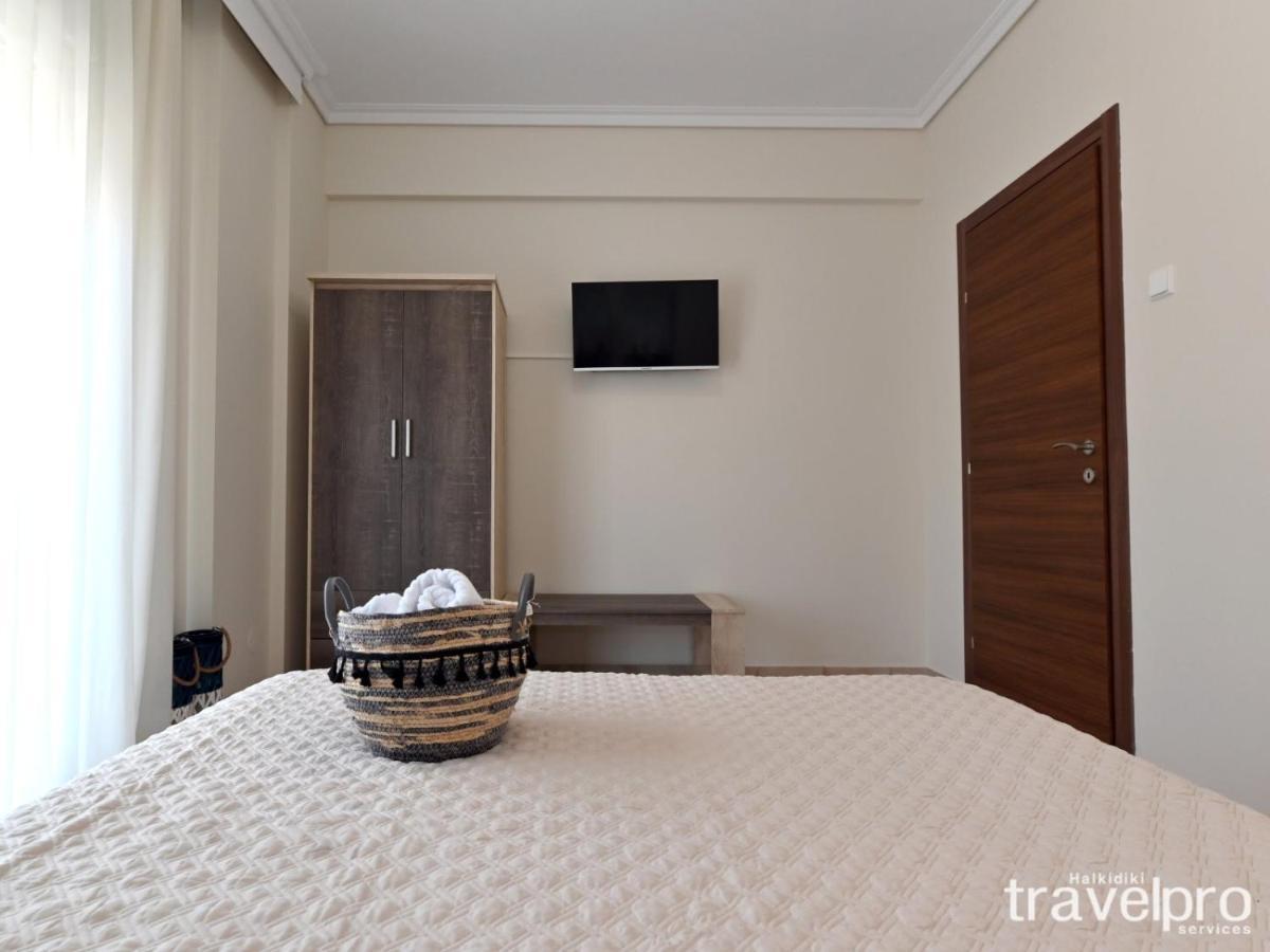 Marianthi Apartment By Rentalspro Services - Nea Moudania Halkidiki מראה חיצוני תמונה