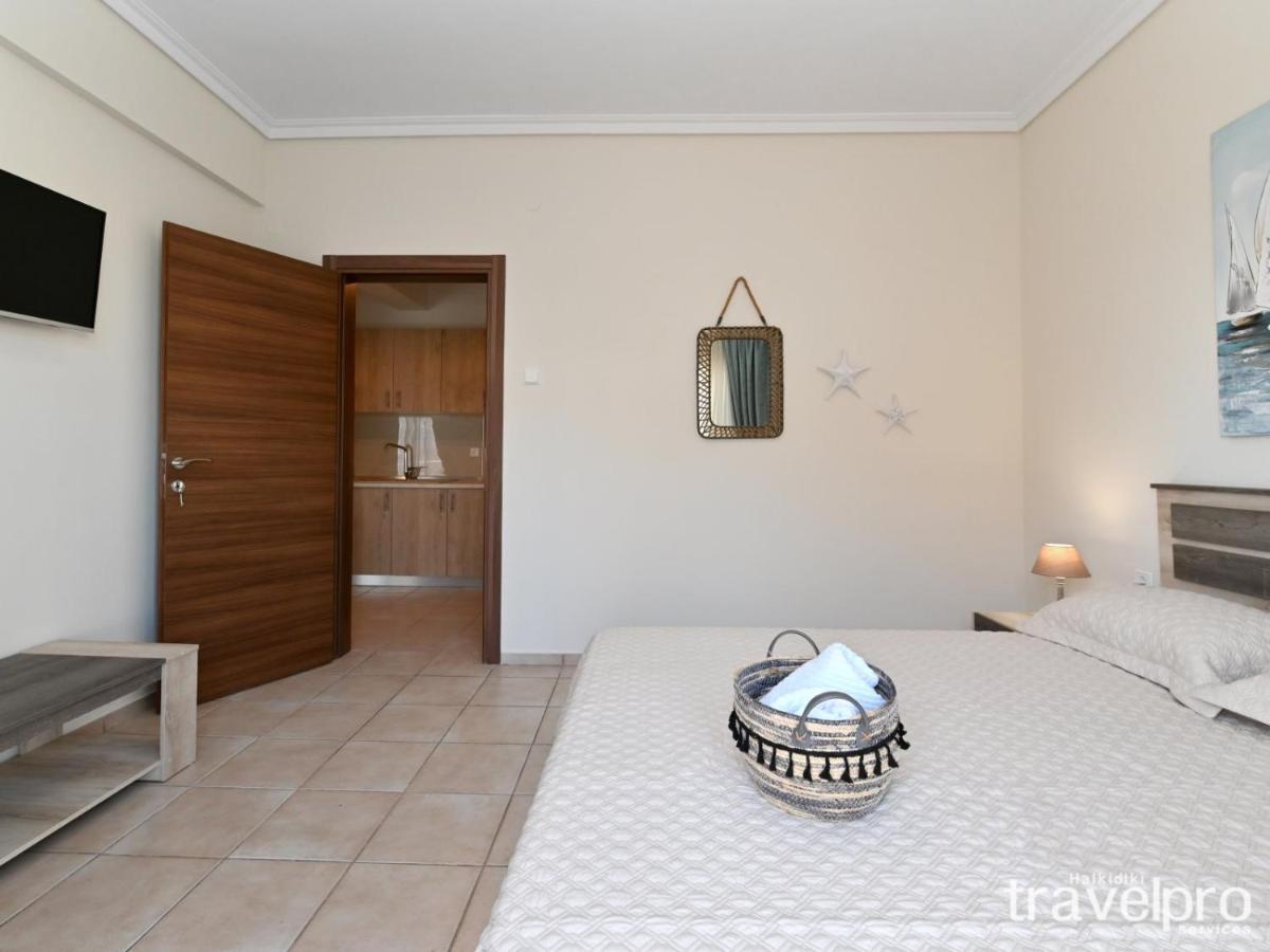 Marianthi Apartment By Rentalspro Services - Nea Moudania Halkidiki מראה חיצוני תמונה