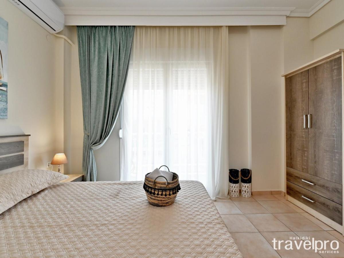 Marianthi Apartment By Rentalspro Services - Nea Moudania Halkidiki מראה חיצוני תמונה